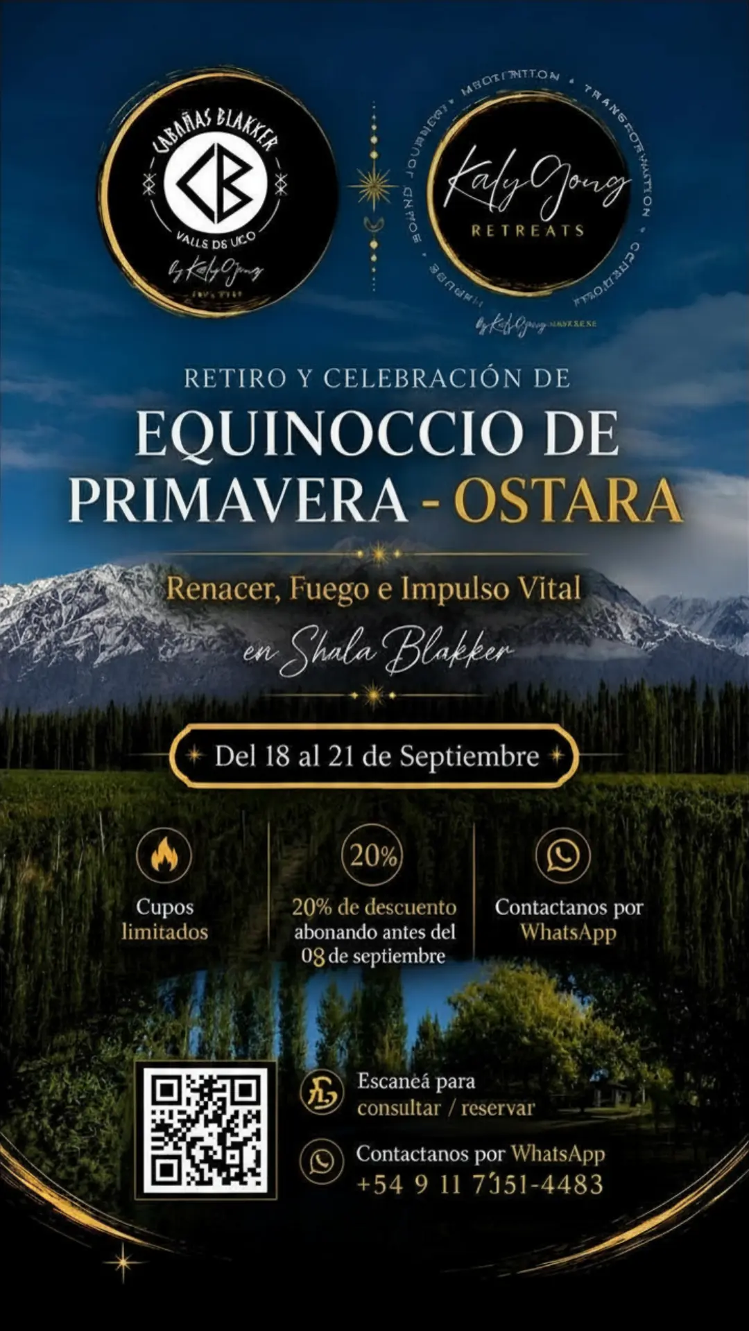 Retiro y Celebración de Equinoccio de Primavera - Ostara
